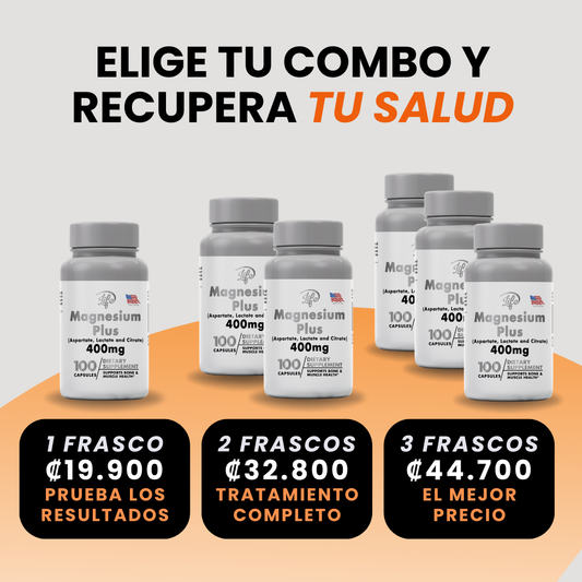 MAGNESIO 3 EN 1 100U