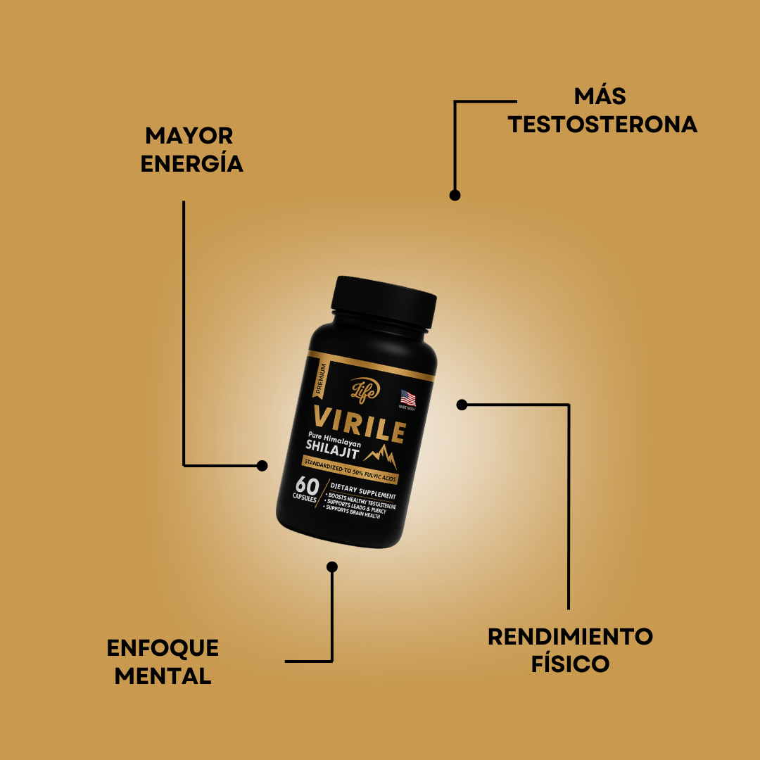 SHILAJIT PURO DEL HIMALAYA 60 CÁPSULAS
