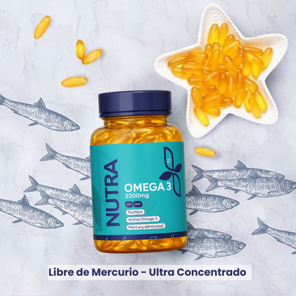 OMEGA 3 CONCENTRADO 60 CÁPSULAS