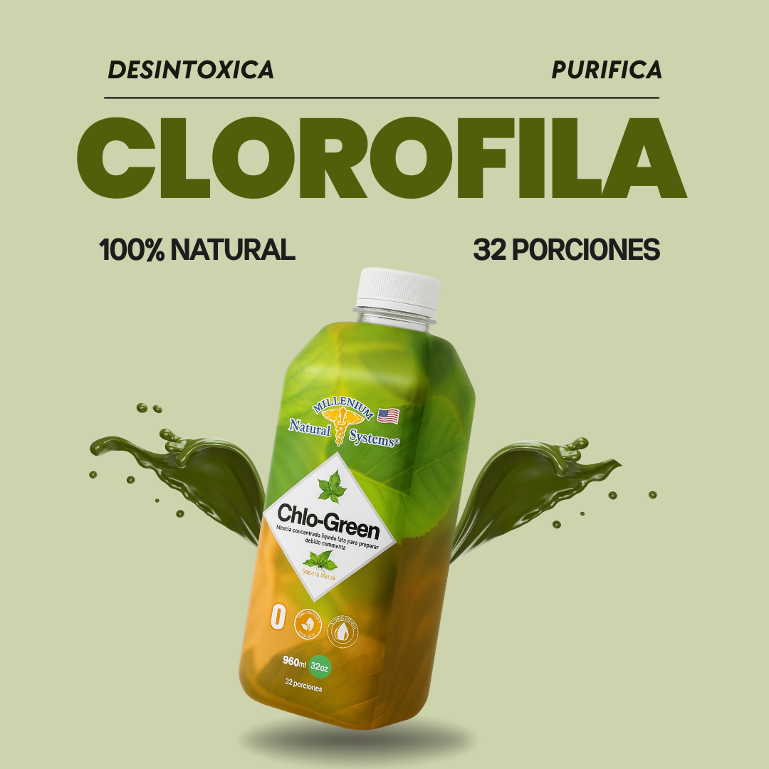CLOROFILA LÍQUIDA MNS 32 OZ