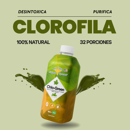 CLOROFILA LÍQUIDA MNS 32 OZ