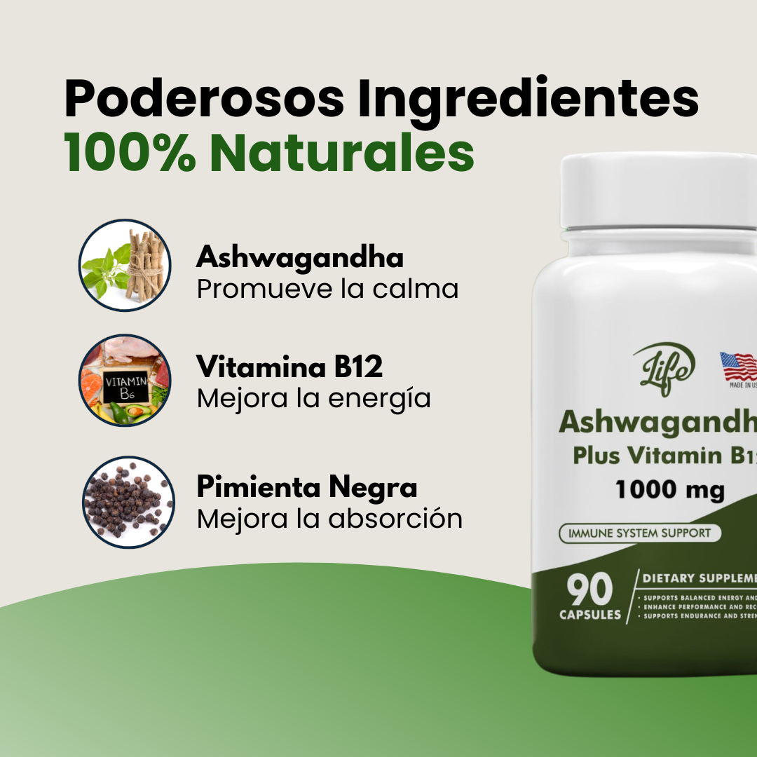 ASHWAGANDHA PLUS 90U