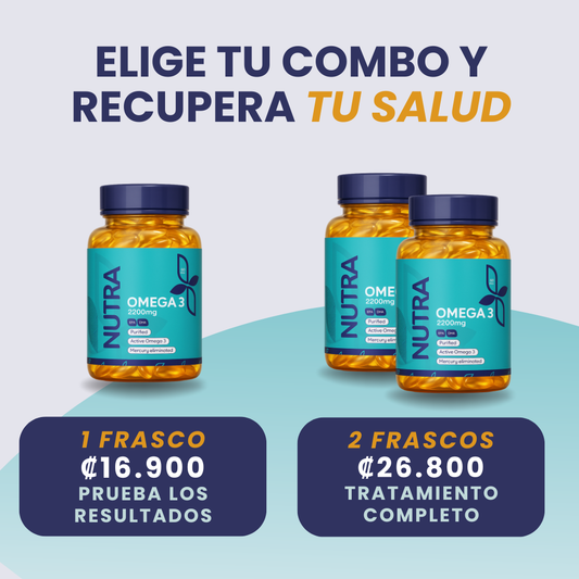 OMEGA 3 CONCENTRADO 60 CÁPSULAS