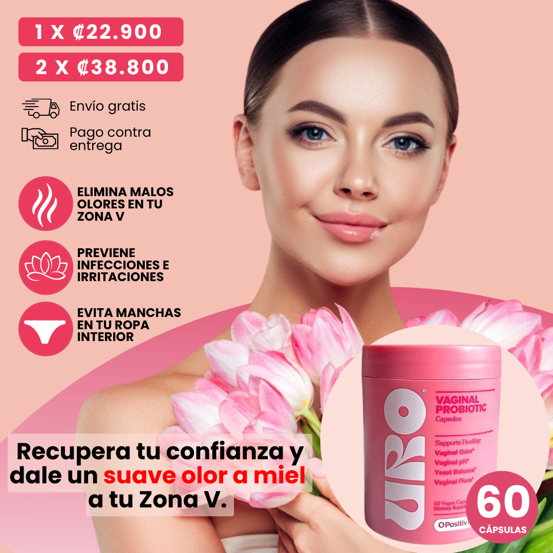 URO PROBIÓTICOS ZONA V. 60 CÁPSULAS