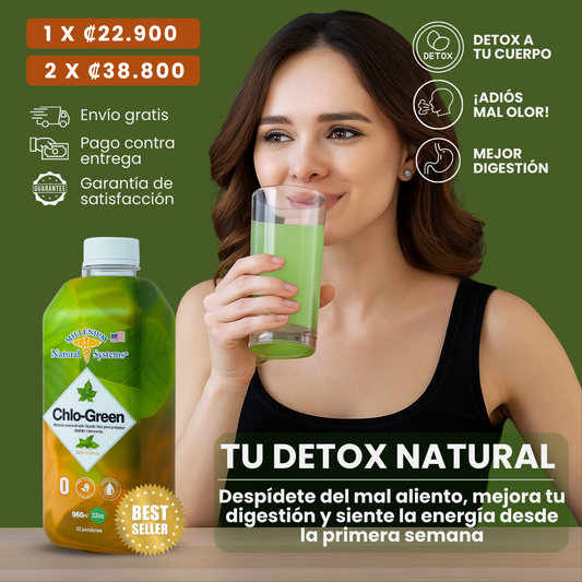 CLOROFILA LÍQUIDA MNS 32 OZ