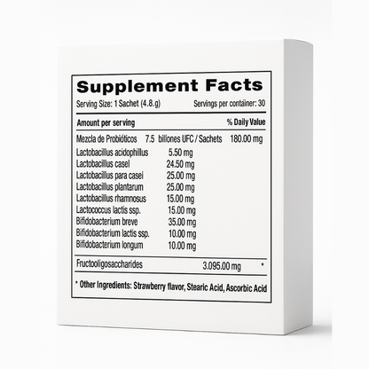 PRO & PREBIOTICS MNS 30 SACHETS